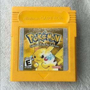 Pokémon Yellow Special Pikachu Ed Gameboy Color.